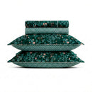 Forêt Enchantée - Ensemble De Draps Satin De Coton - Forêt Enchantée Vert