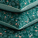 Forêt Enchantée - Ensemble De Draps Satin De Coton - Forêt Enchantée Vert