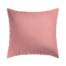 Uni - Taie D'Oreiller Gaze De Coton - Uni Rose 06
