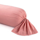 Uni - Taie De Traversin Gaze De Coton - Uni Rose 06