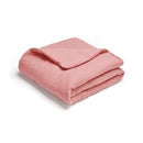 Uni - Couverture Gaze De Coton - Uni Rose 06