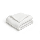 Uni - Couverture Gaze De Coton - Uni Blanc 02