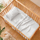 Uni - Couverture Gaze De Coton - Uni Blanc 02