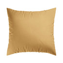 Uni - Taie D'Oreiller Gaze De Coton - Uni Jaune 04