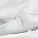 Lunéia - Taie D'Oreiller En Soie - Lunéia Blanc