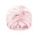 Soléa - Bonnet De Nuit En Soie - Soléa Rose Clair