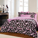 Nuit En Fleurs - Drap-Housse Satin De Coton - Ondelia Rose