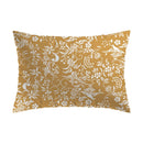 Birds - Taie D'Oreiller Satin De Coton Birds Jaune