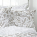 Fleurs De Jouy - Taie De Traversin Satin De Coton - Toile De Jouy Blanc