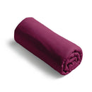 Sérika - Drap-Housse Satin De Coton - Sérika Prune