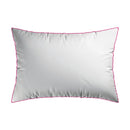 Confettis Poudrés - Taie D'Oreiller Satin De Coton - Confettis Poudrés Blanc