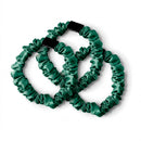 Aflora - Set De 3 Petits Chouchous En Soie - Aflora Vert Sauge - D 6 Cm