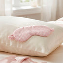 Ysia - Masque De Nuit En Soie - Ysia Rose Vichy