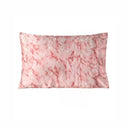 Lunéia - Taie D'Oreiller En Soie - Lunéia Marbre Rose