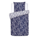 Birds - Housse De Couette Satin De Coton Birds Bleu