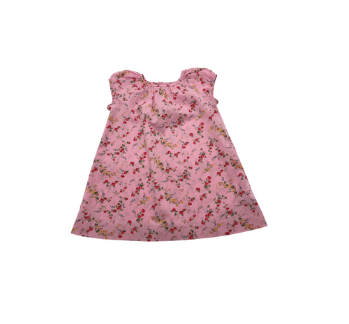 Bonpoint - Robe Rose À Fleurs - 2 Ans