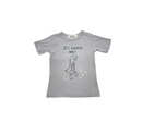 Bonpoint - T-Shirt Gris "It'S Raining Man!" - 6 Mois