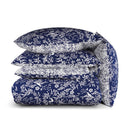 Birds - Set De 2 Taies D'Oreiller Satin De Coton Birds Bleu