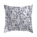 Birds - Set De 2 Taies D'Oreiller Satin De Coton Birds Bleu