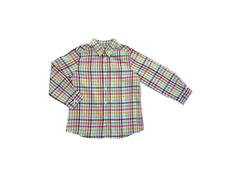 Bonpoint - Chemise Rayée Multicolore - 3 Ans