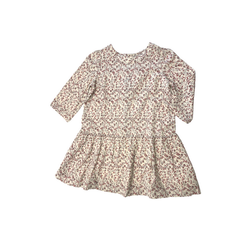 Bonpoint - Robe À Fleurs En Laine - 8 Ans