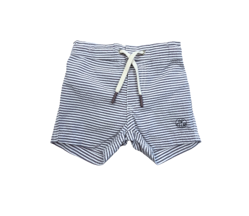 Bonpoint - Short De Bain Rayé - 6 Mois