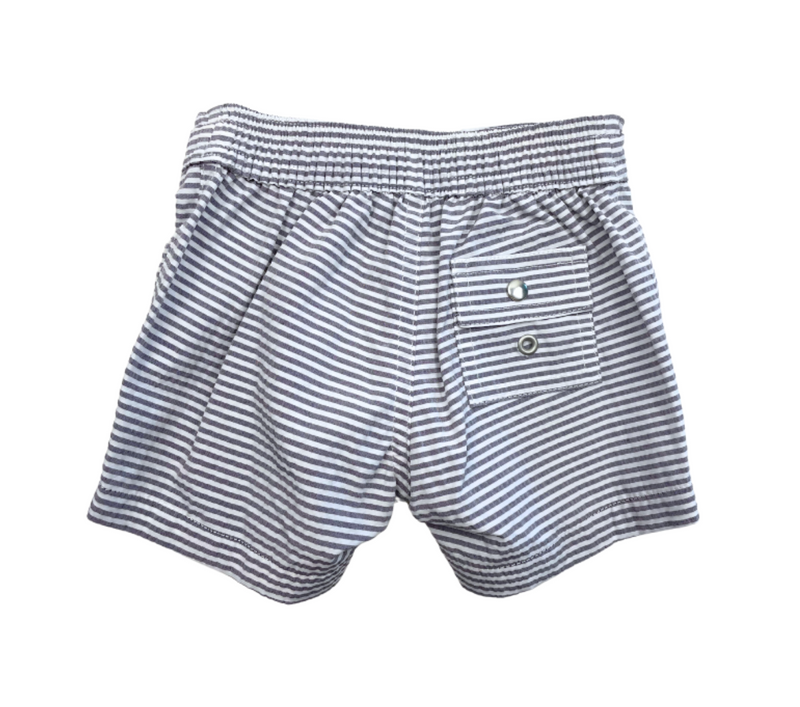 Bonpoint - Short De Bain Rayé - 6 Mois