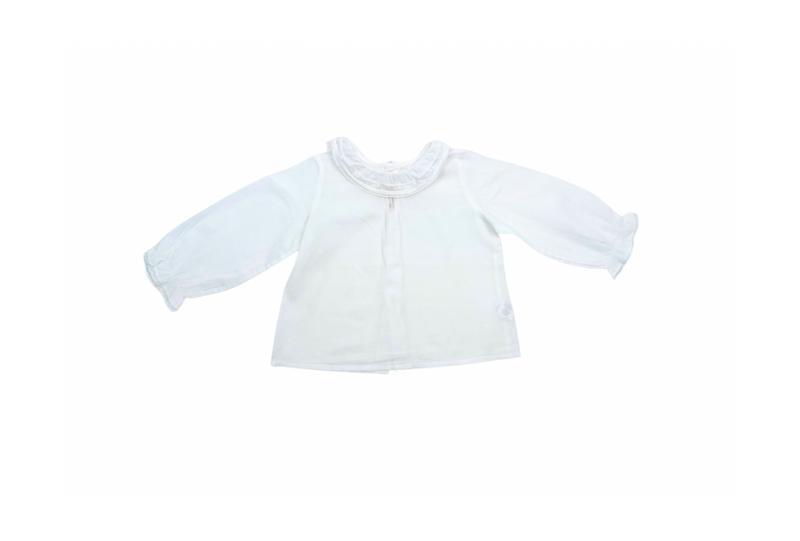 Bonpoint - Blouse Blanche - 12 Mois