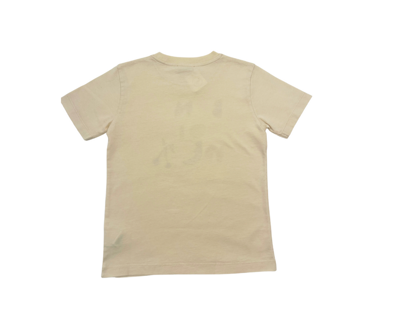 Bonpoint - T-Shirt Beige "Bonpoint" - 6 Ans