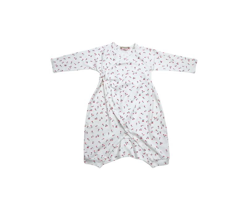 Bonpoint - Pyjama Blanc Motif Cerise - 6 Mois