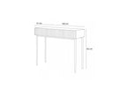 Kasha - 2-Drawer Console Table - Gold Legs