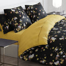 Aurore - Housse De Couette Satin De Coton Aurore Ocre