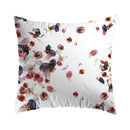 Aurore - Set De 2 Taies D'Oreiller Satin De Coton Aurore Blanc / Rose Clair