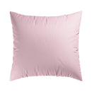 Aurore - Set De 2 Taies D'Oreiller Satin De Coton Aurore Blanc / Rose Clair