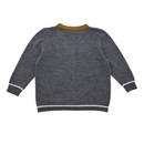 Bonpoint - Cardigan Gris En Laine - 3 Ans