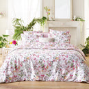 Jardin Secret - Drap-Housse Satin De Coton Uni Rose Blush