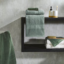 Design 1 - Tapis De Bain Vert Bouteille