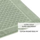 Design 1 - Tapis De Bain Vert Amande