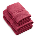 Set De 2 Serviettes + 2 Draps De Bain Rose Blush
