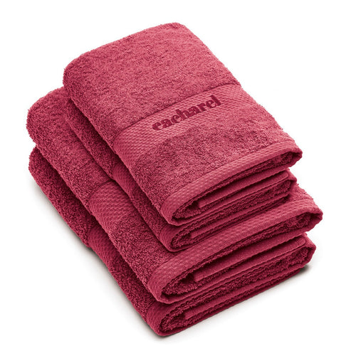 Set De 2 Serviettes + 2 Draps De Bain Rose Blush