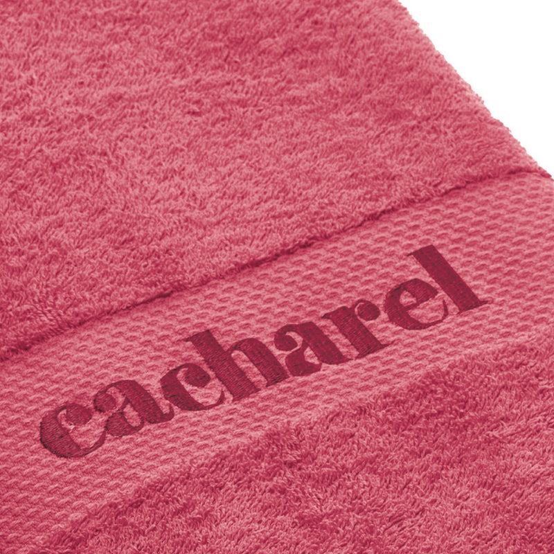 Set De 2 Serviettes + 2 Draps De Bain Rose Blush