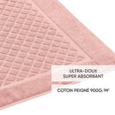 Design 1 - Tapis De Bain Rose Pétale