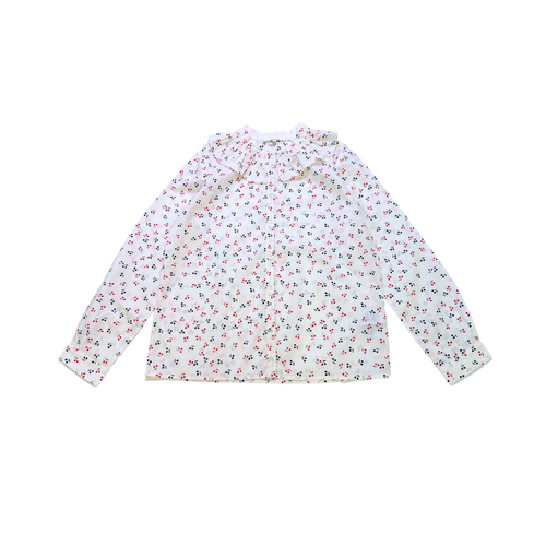 Bonpoint - Blouse Motif Cerises - 12 Ans