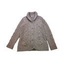 Bonpoint - Cardigan Torsadé Marron - 12 Ans