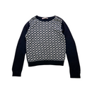 Bonpoint - Pull Col Rond À Motifs - 10 Ans