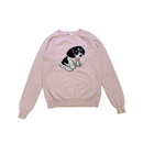 Bonpoint - Pull Rose Motif Chien - 14 Ans