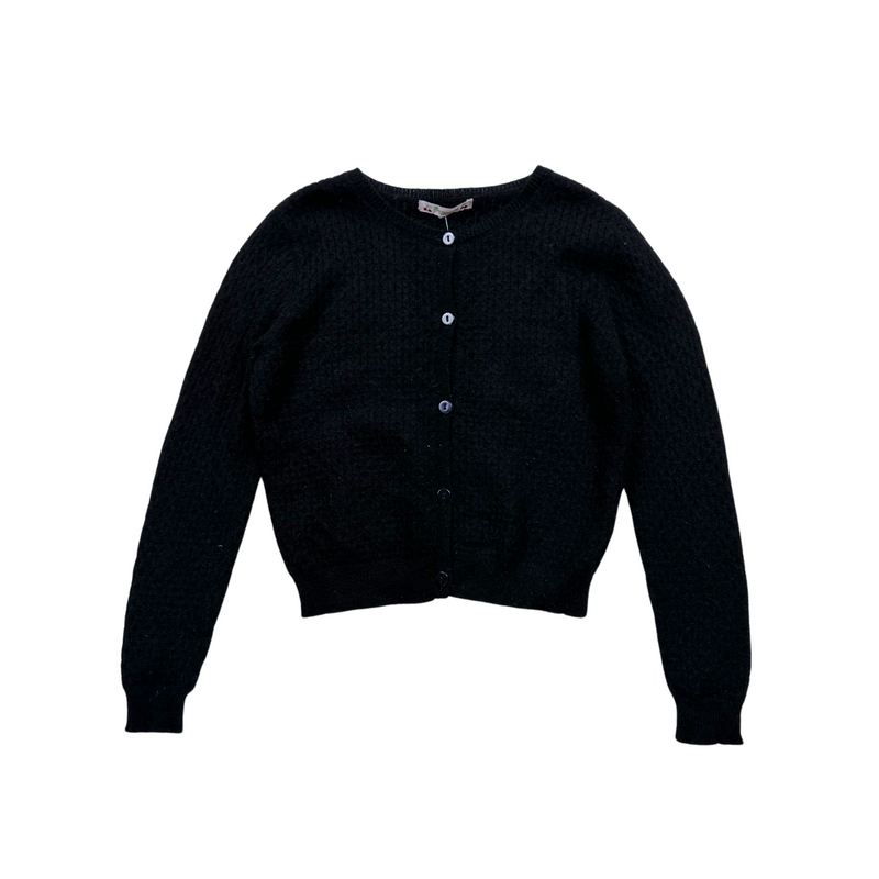 Bonpoint - Cardigan En Cachemire Noir - 8 Ans