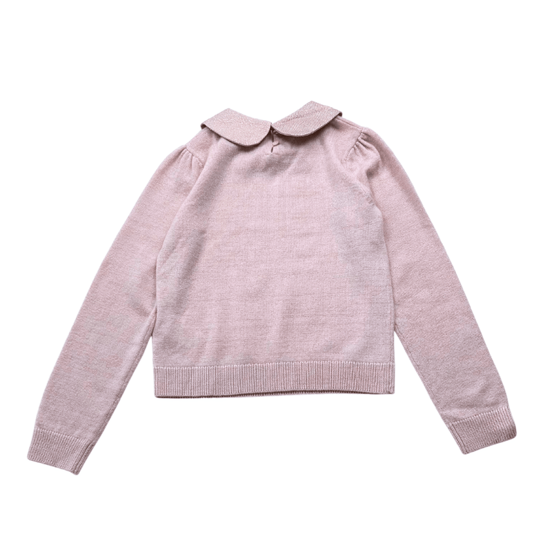 Bonpoint - Pull Rose En Cachemire - 12 Ans