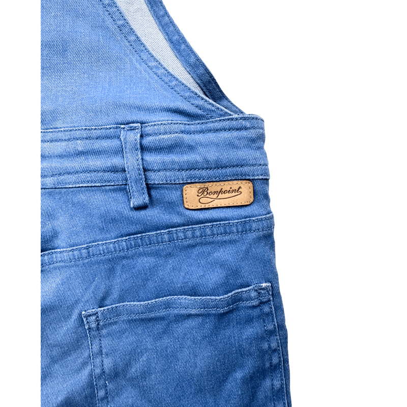 Bonpoint - Salopette Short Bleu Neuve - 10 Ans