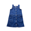 Bonpoint - Robe En Jean Bleu - 10 Ans